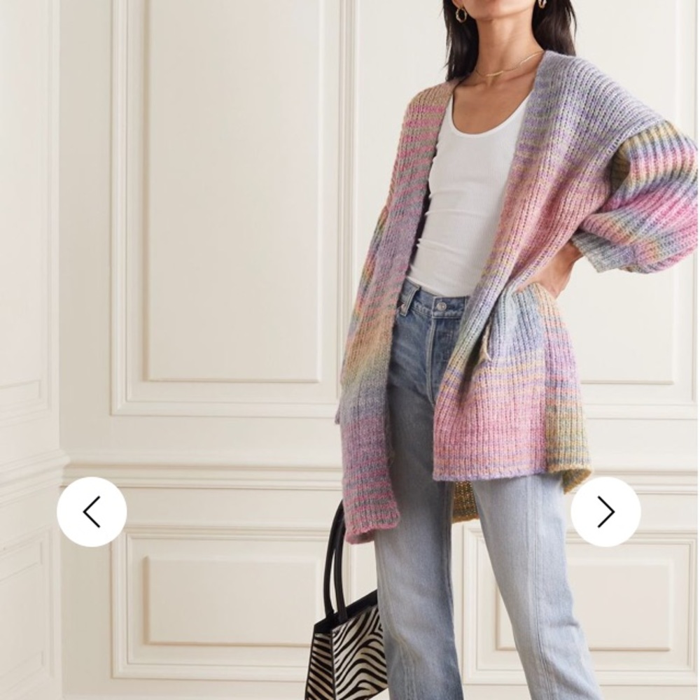 RARE Loveshackfancy Ombré Cardigan Sweater - Picture 10 of 16